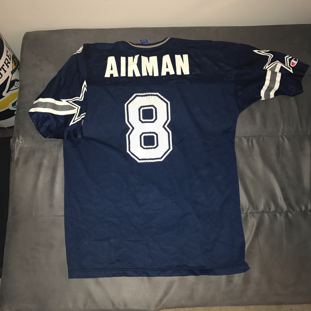 Troy Aikman Champion Dallas Cowboys Vintage Jersey